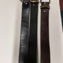 Selecting of men's black/brown belts Image 10