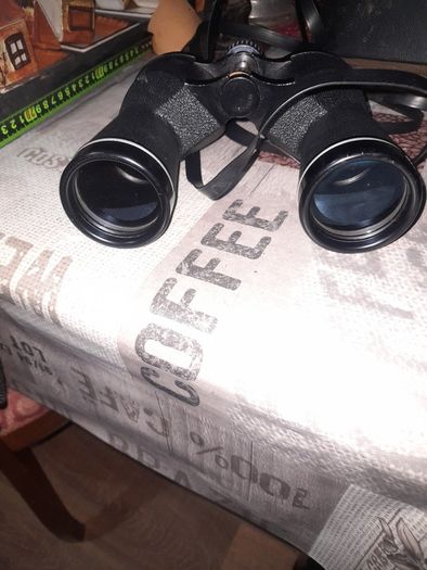 Large Old Binoculars in Case. Postage Available on all my Items or Collection in Rochfortbridge Westmeath,