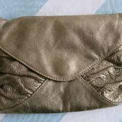 Topshop Gold Handbag