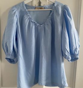 Mos Mosh Taissa linen blouse