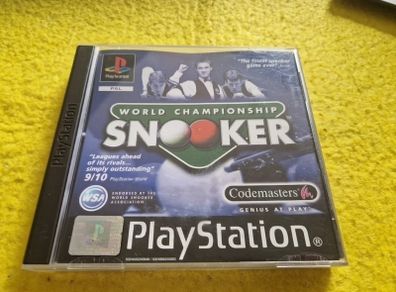 World Challenge Snooker PlayStation1 Ps1 PlayStation2 Ps2 games Original