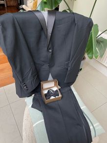 Autograph Marks & Spencer Mens dress suit black