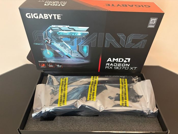 Radeon rx 9070xt from Gigabyte