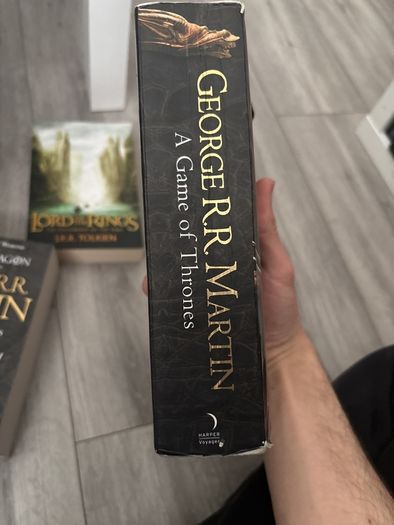 A Song of Ice and Fire: A game of thrones + clash of kings  + free fellowship of the ring on top