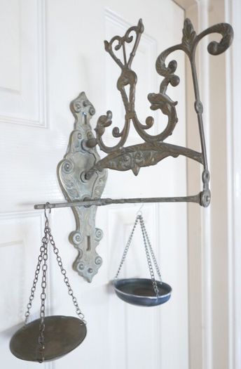Vintage Scale, Wall Scale, Wall Decoration