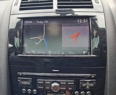 Peugeot 407 Radio Screen Sat Nav 04-10 @ OCG