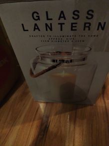 glass lantern