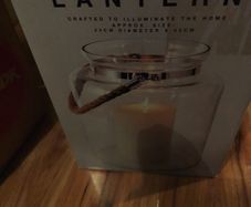glass lantern
