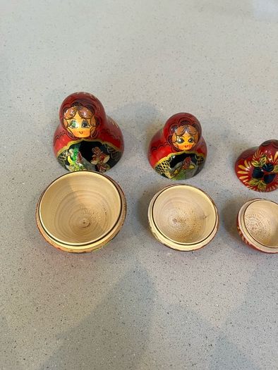 Vintage Matryoshka Russian Doll 80's