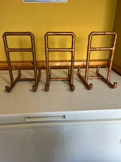 Copper pipe art works