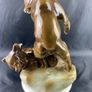 Antique Pecs Zsolnay Fighting bears Hungarian Figurine Image 8