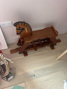 vintage rocking horse