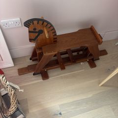 vintage rocking horse