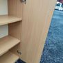 Double Door Office Cabinet Beech  Great Condition Image 6