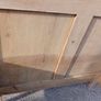 Antique  French Pine Sleigh Bed Image 8