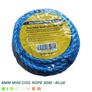 General Purpose Mini Coil Rope 6mm / 30m - Blue Image 6