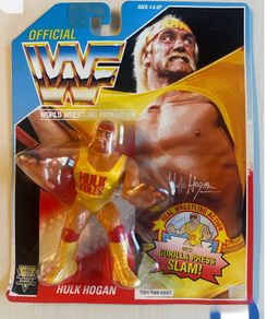 WWF WWE Hasbro Hulk Hogan Series 1 MOC 1990