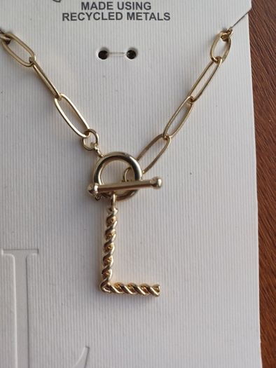 New "L" Necklace