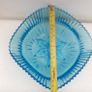 Vintage Blue Glass Bowl Image 6