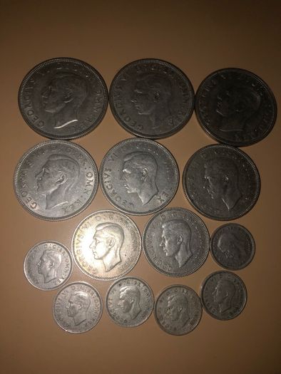 50% silver coins 95.6g