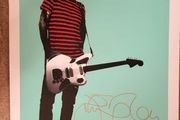 Johnny Marr signed litho