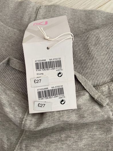 BNWT Next Sports Grey Tracksuit Bottoms Size 10L