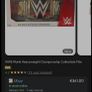 WWE title autographed by Kurt angel Image 6