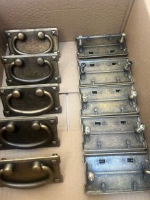 Antique style drawer handles