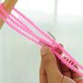 clothesline pink cloth line 10M Portable Anti-Skid Outdoor Drying Rope Image 3
