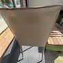 6 Calligaris Aida Leather Dining Chairs Image 2