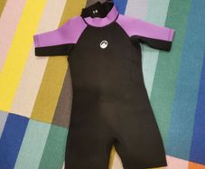Kids Shortie Wetsuit, Girls 7-8years