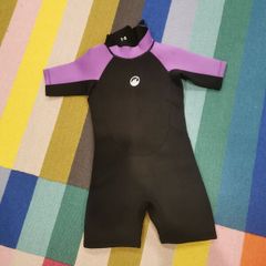 Kids Shortie Wetsuit, Girls 7-8years