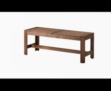 8 x timber benches