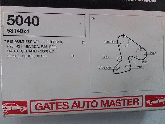 Renault Timing Belt.