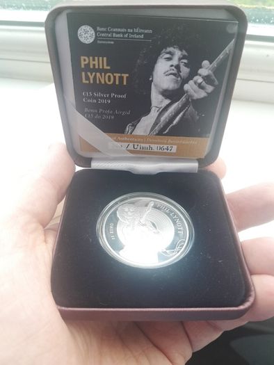 Phil Lynott & Luke Kelly Coins - Collectors Pieces