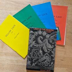 Lace Making & Pillow lace books 1-4