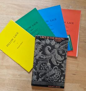 Lace Making & Pillow lace books 1-4