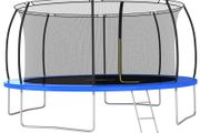 Trampoline Set Round 460x80 cm 150 kg