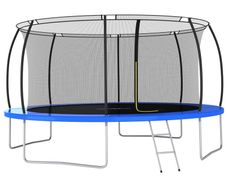 Trampoline Set Round 460x80 cm 150 kg