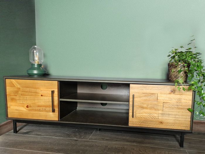 Next Jefferson Wide Pine TV Unit