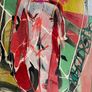 48cm Original Abstract Painting FRAMED  Original Irish Art Image 3