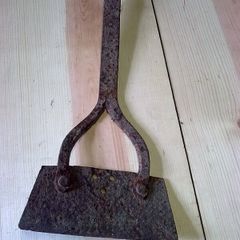 Old Irish blacksmith made hoe