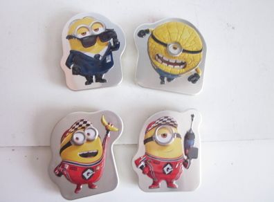 Minions Mc Donalds Tin Box  2024 Happy Meal X4