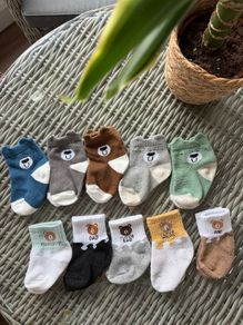 10 pairs of baby socks