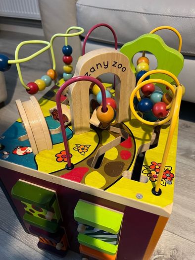 Zaney Zoo Activity Cube
