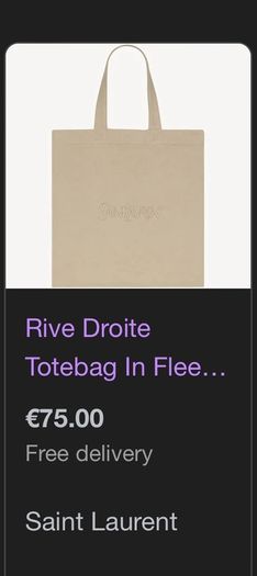 Tote Bag Saint L