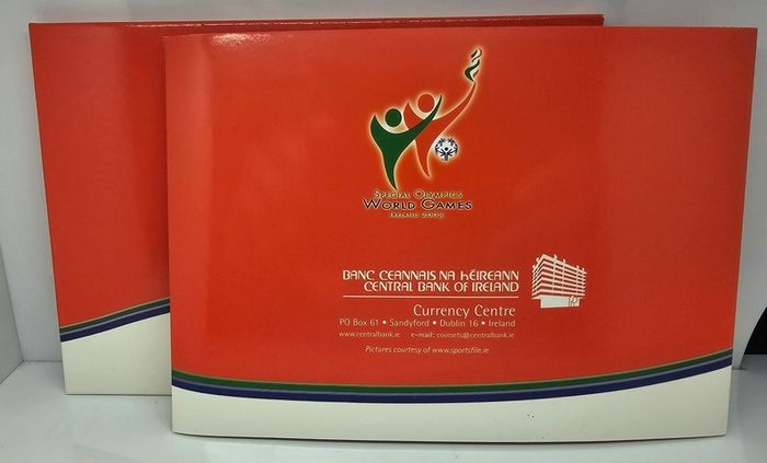 Ireland 2003 Special Olympics Wold Games Coin Set Central Bank of Ireland