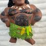 Disney Moana Maui approx. 8" Tribal Tattoos Used Please see pictures Image 4