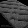 Car Mats to fit Volkswagen T-ROC (2017 -) Black Carpet with Grey & Silver Trim & Black Rectangle Heel Pad Image 5