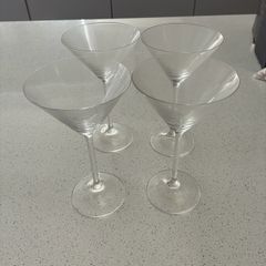 Martini Glasses x4